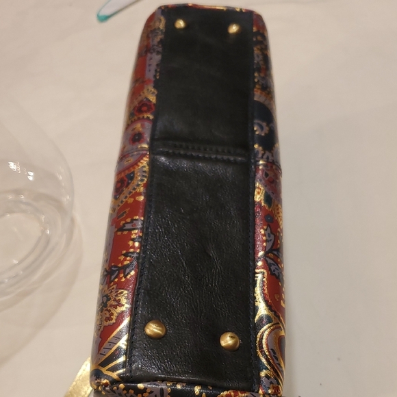 Elegant Multicolor Top Handle Bag - Picture 4 of 5